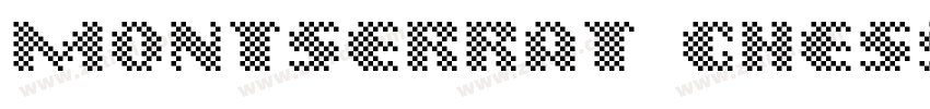 Montserrat Chess字体转换